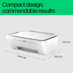 HP DeskJet 2820 All-in-One Multi-function WiFi Color Inkjet Printer (Copy) - Image 3
