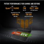 ASUS TUF Gaming A15 AMD Ryzen 7 Hexa Core 7435HS - (16 GB/512 GB SSD/Windows 11 Home/4 GB Graphics/NVIDIA GeForce RTX 3050) FA566NCR-HN075W Gaming Laptop  (15.6 inch, Black, 2.30 Kg) - Image 2