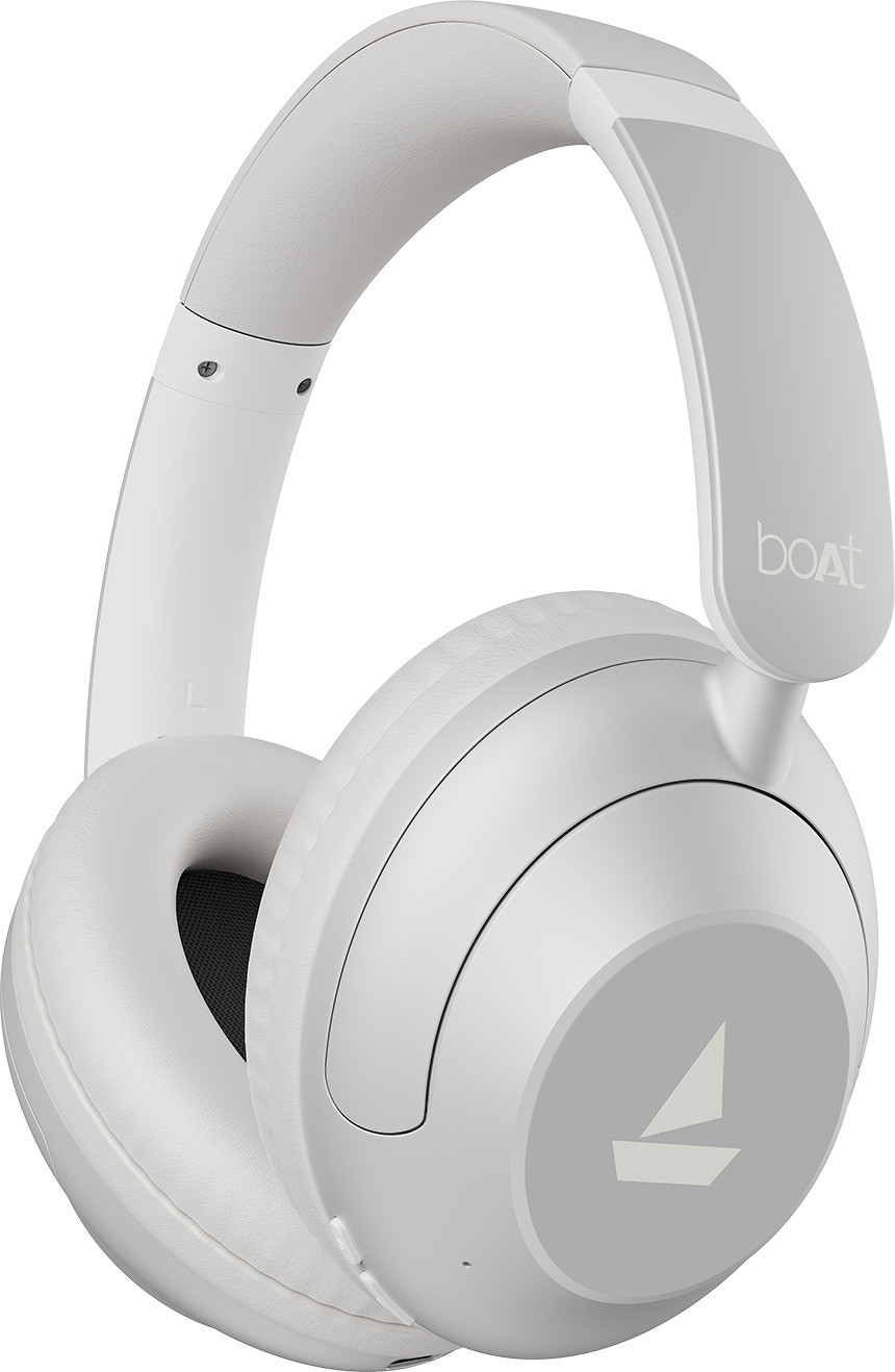 boAt Rockerz 650 Pro(2025 Launch), Touch/Swipe Controls, Dolby Audio, 80 Hrs Battery Bluetooth  (Silver Frost, On the Ear)