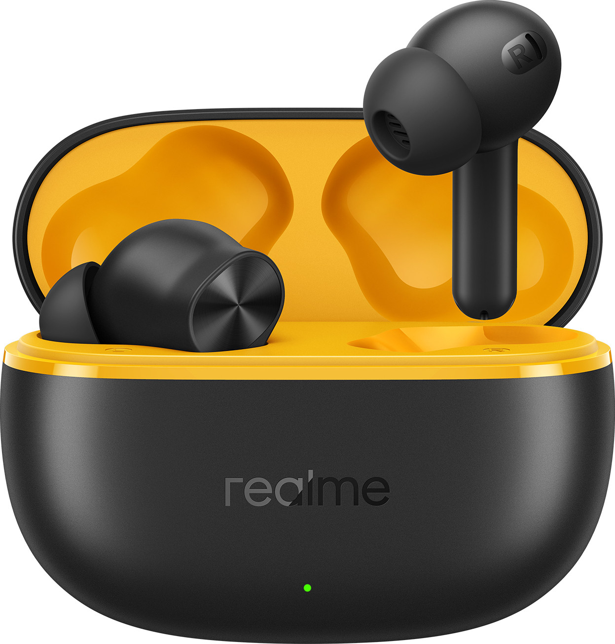 original-imaha6btcgqdqy5e.jpeg realme Buds T200 Lite with 12.4mm Driver, 48hrs Playback, AI ENC & Dual-Device Pairing Bluetooth (Volt Black, True Wireless) - Image 1