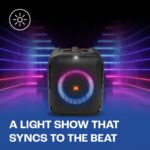 JBL Partybox Encore Essential, Dynamic Light Show ,6Hrs Playtime,Built-in Powerbank 100 W Bluetooth Party Speaker  (Black, Stereo Channel) - Image 4
