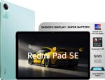 REDMI Pad SE 4 GB RAM 128 GB ROM 11.0 inch with Wi-Fi Only Tablet (Mint Green)