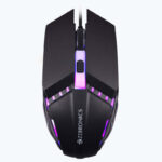 ZEBRONICS ZEB PHERO with DPI Switch, High Precision, Plug & Play, 4 Buttons Wired Ambidextrous Optical Gaming Mouse